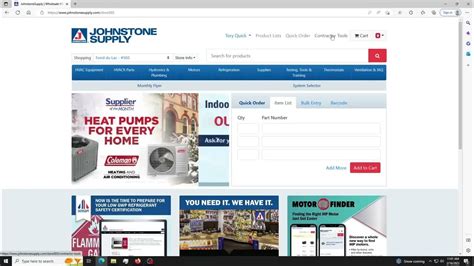 johnstonesupply.com|johnstone supply website products.